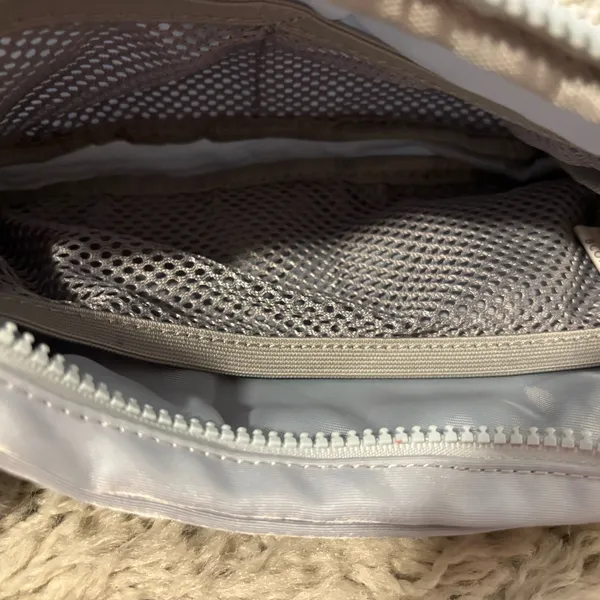 Stylish Gray/Blue Belt Bag Gray - Image 9