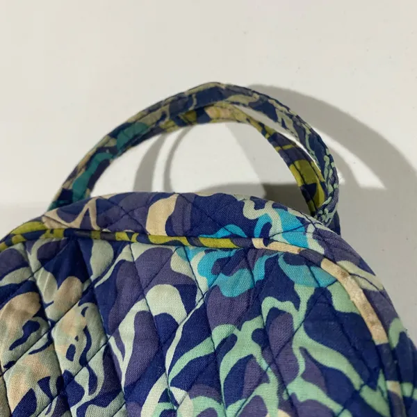 Vera Bradley Floral Blue and Green Women's lunch Bag - Image 7
