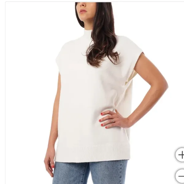 Cyrus Ladies' Sleeveless Tunic Sweater NWT - Image 4