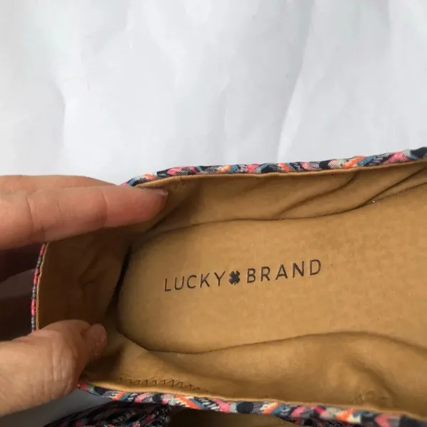 Lucky Brand ballet Flats sz 8M - Image 5