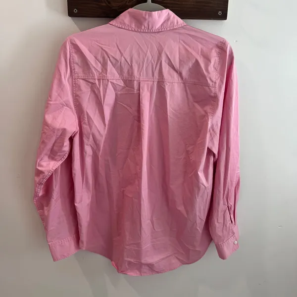 & Other Stories Stockholm Atelier Pink Cotton Button Down Shirt Size 2 - Image 4