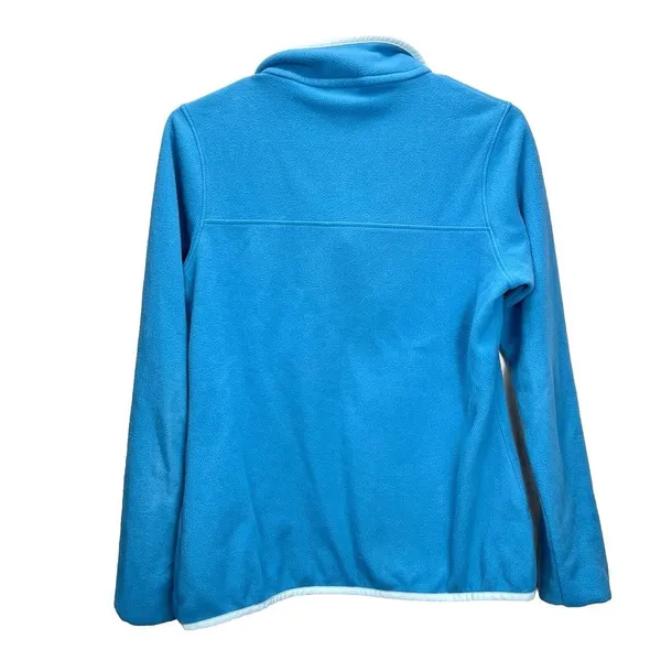 Patagonia Womens Aqua Blue Micro D Snap-T Pullover Fleece SMALL Outdoor Gorpcore - Image 6