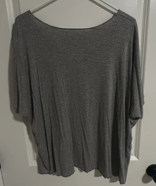 Oversized Tee Gray Size M - Image 3