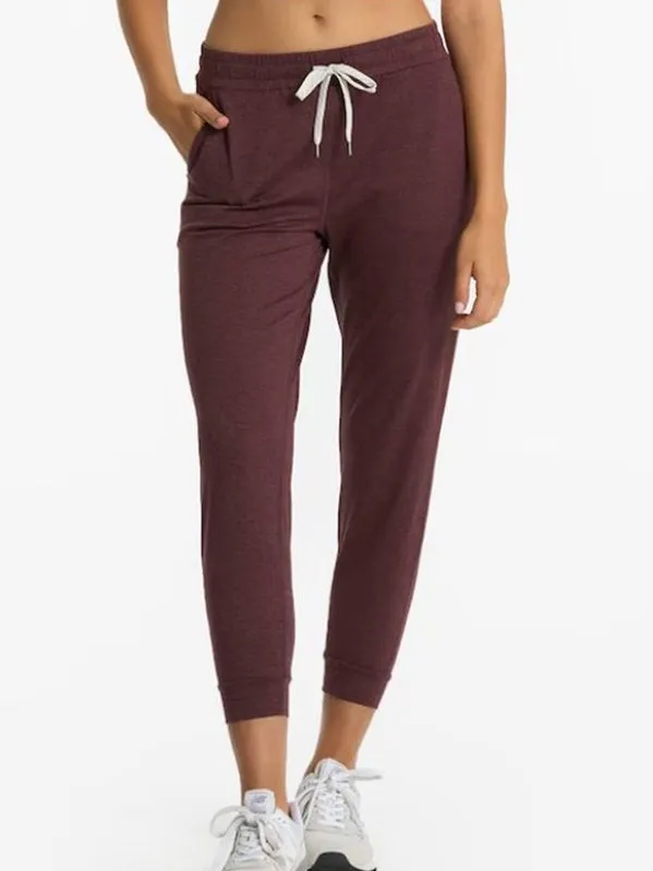 Vuori Performance Jogger Pant Elderberry Heather Medium - Image 2