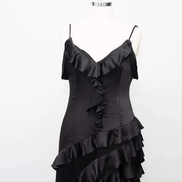 Elliatt - Kyla‎ Asymmetrical Ruffle Gown - Image 6