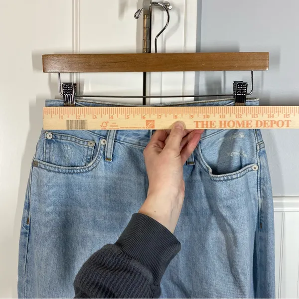Madewell The‎ Curvy Perfect Vintage Jean In Fitzgerald Wash Size 25 - Image 5