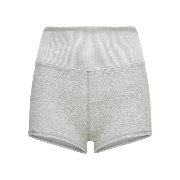 Alo Yoga Women's Gray High-Waist Shorts - Image 2