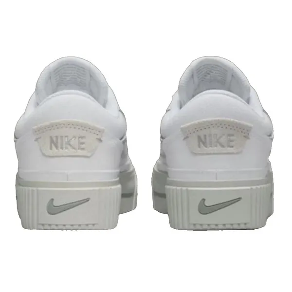 Nike Court Legacy Lift White Silver Sneakers Women 11 Men 9.5 NIB HQ2307-100 - Image 3
