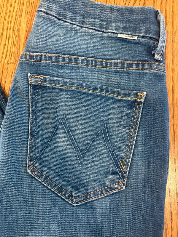 MOTHER High-Waisted Denim Looker Jeans - Image 2