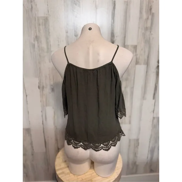 Green blouse size medium Green - Image 2
