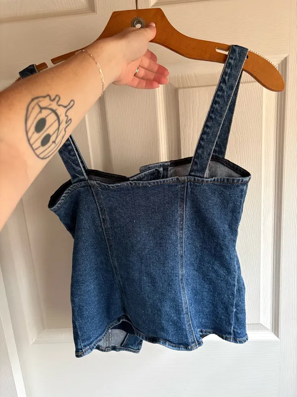 Denim Top Forever 21 - Image 3