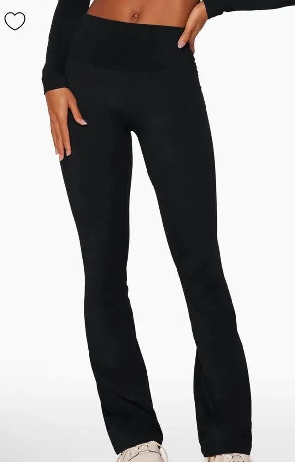 Set Active NWOT Sportybody Flare Leggings - Dream - Image 6