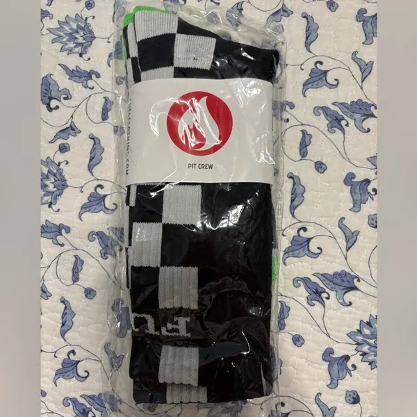 Fuel brand ladies below knee socks Black - Image 2