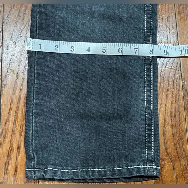 Classic Black Straight Leg Jeans for Women - Image 4