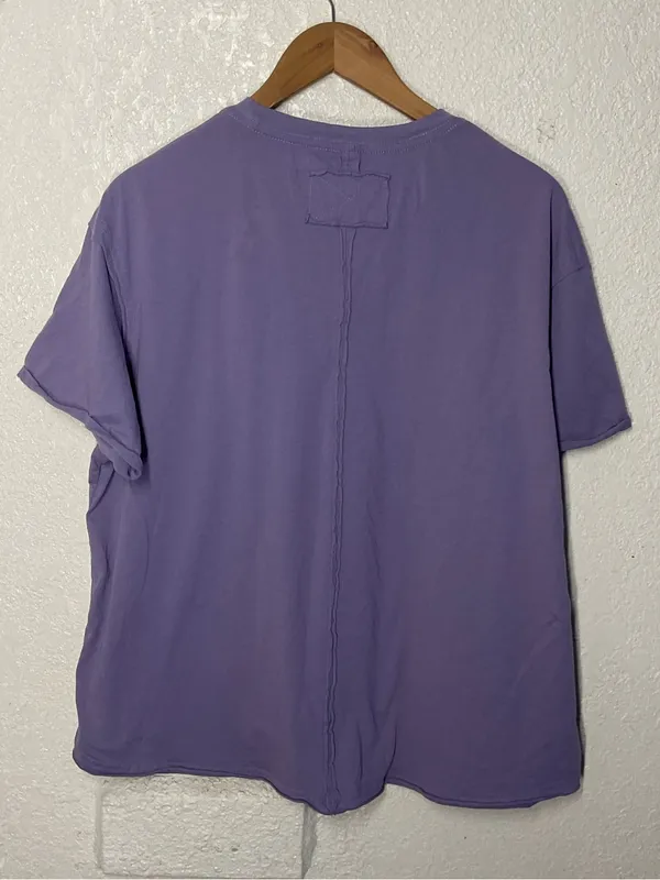 NATURAL LIFE Lavender Short Sleeve Tee S - Image 2