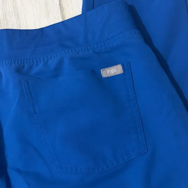 Figs Women's Blue Jogger Scrub Pants Size Large Tall - Image 5
