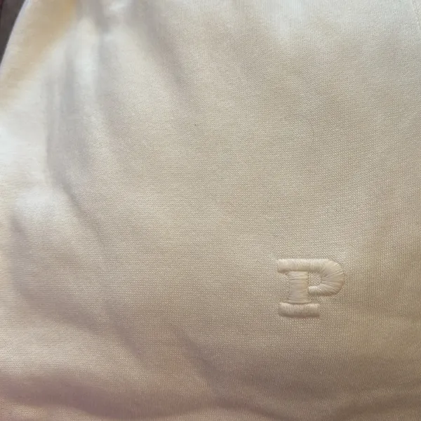 Pink Victoria's Secret Ivy Fleece‎ Campus Sweatpants in yellow - Image 5