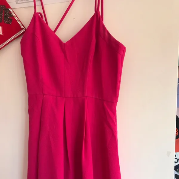 Hot pink lulus party dress - Image 2