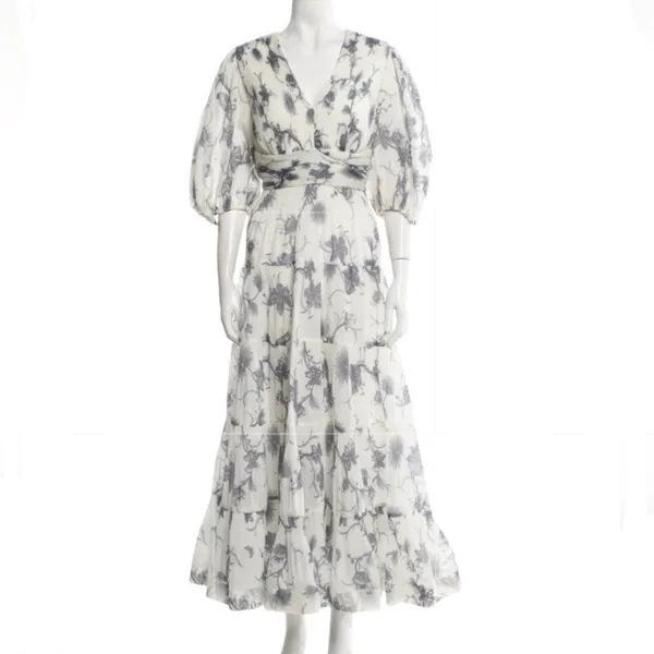 NWT Zimmermann Pleated Midi Dress - Image 5