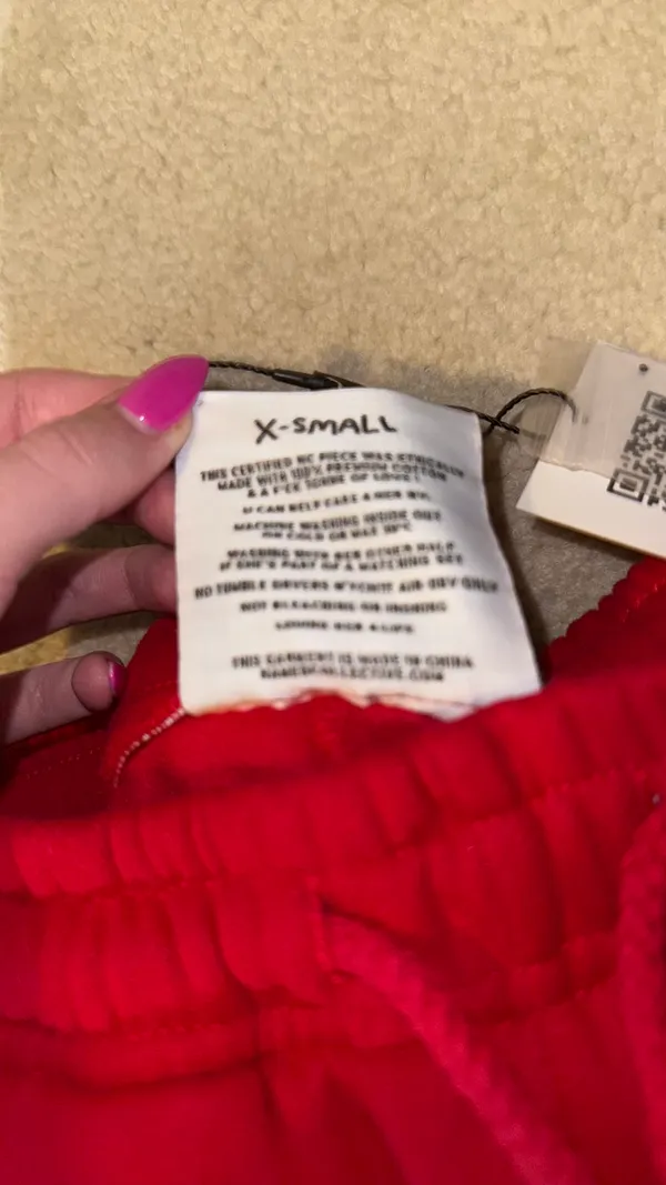 Named Collective target tracksuit pants red Size XS - Image 4