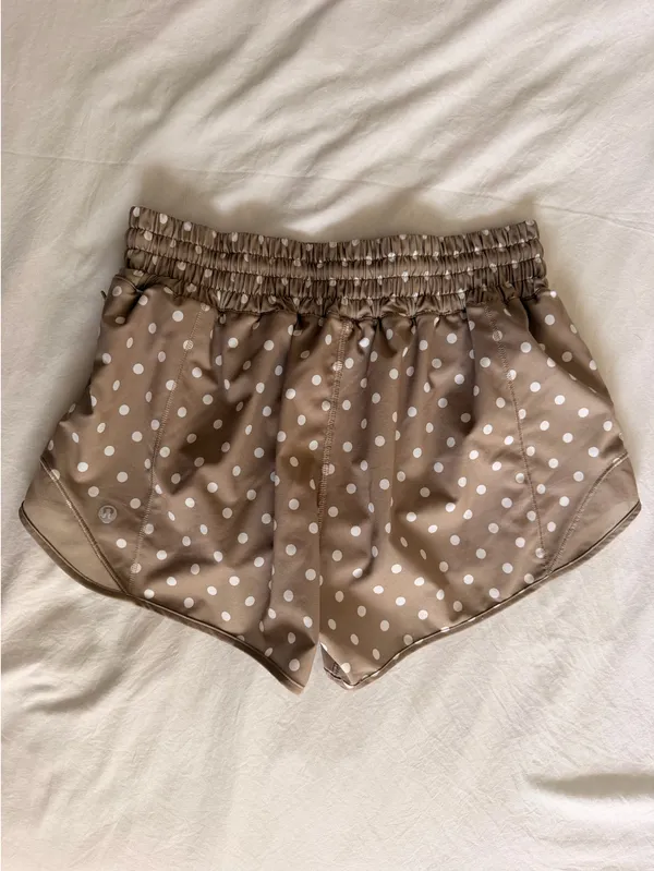 Polka Dot Lululemon Shorts - Image 3