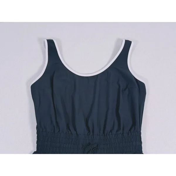 Abercrombie Traveler Athletic Romper Size Small Petite Black Tennis Pickleball - Image 5