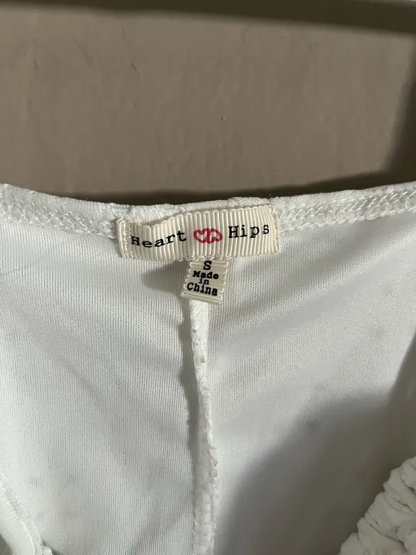 Heart Hips White Dress - Image 6