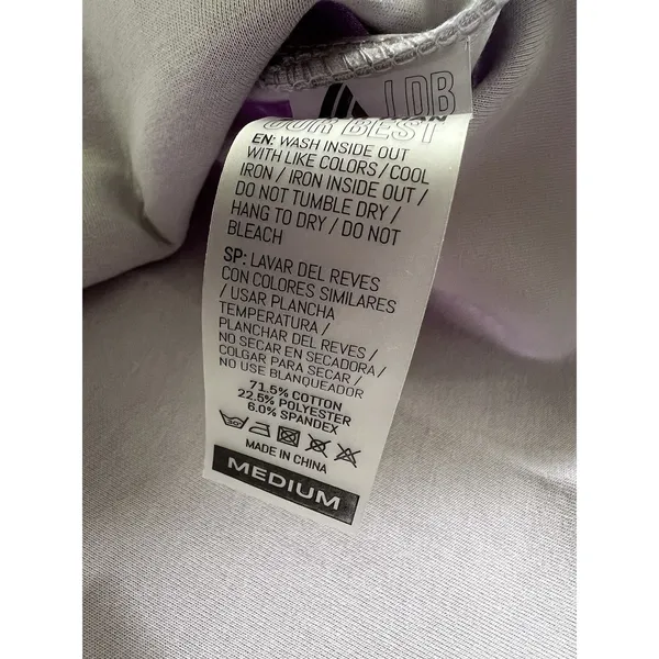 Alphalete Woman’s ELMTS Short SLEEVE Crop - Lilac ,Size Medium - Image 14