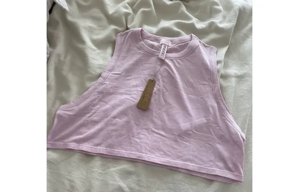 SKIMS Boyfriend Crop Top Tank - Image 2