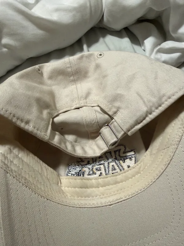 Vintage Star Wars R2-D2 Embroidered Beige Dad Hat Adjustable Cap - Image 3