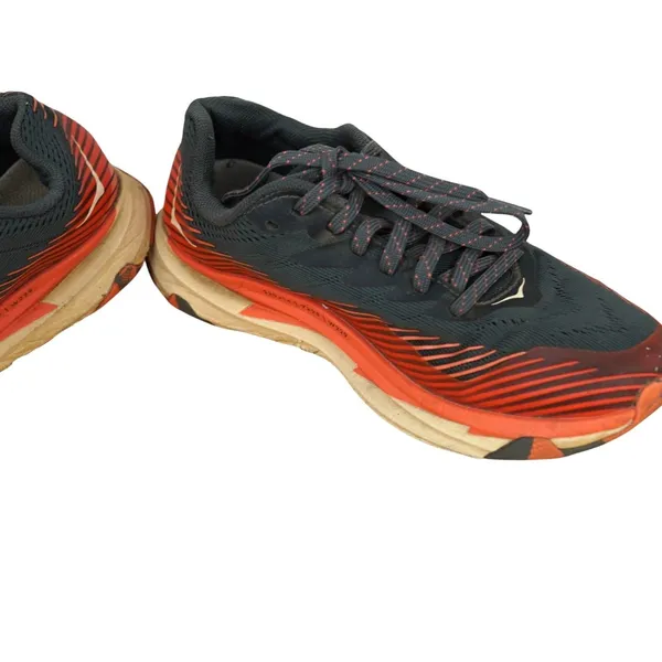 Hoka One One Torrent 2 Trail Running Shoes Womens 6 Grey Orange Sneakers - Image 10