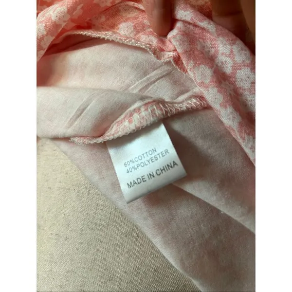 Hello Molly Princess Polly Mini Dress Light Pink Floral Size M - Image 6