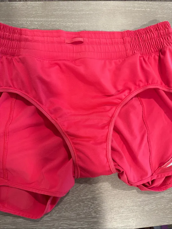 lululemon Hotty Hot High Rise Shorts — Bright Pink- 8 - Image 3