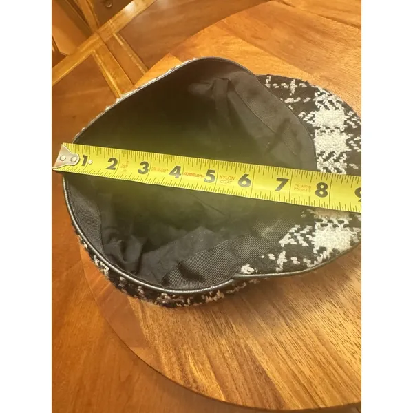 Banana Republic Wool Blend Newsboy Paperboy Newsie Flat Cap Hat Medium Large - Image 13