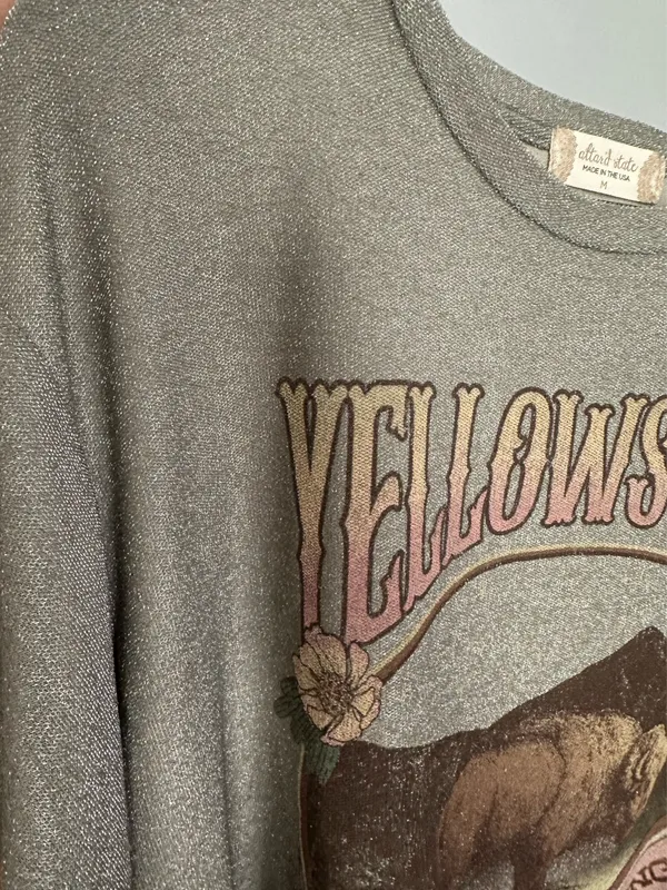 Altar'd State sparkly country tee - Image 2