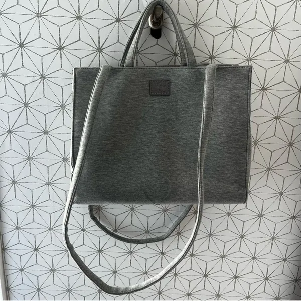 UGG x Telfar Medium Fleece Shopper Bag Gray - Image 3
