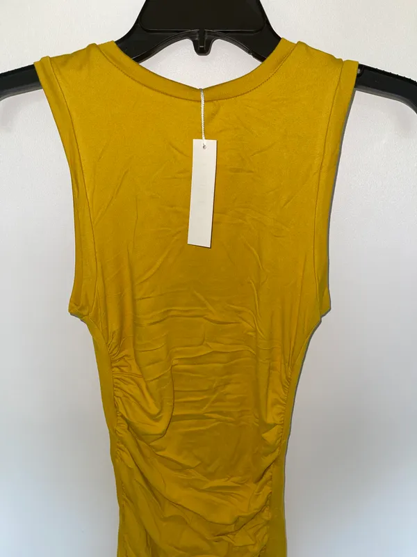 Yellow Bodycon Dress - Image 7