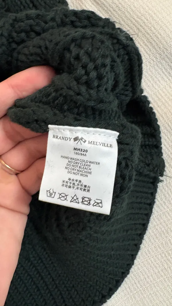 Brandy Melville Cable Knit Sweater - Image 6