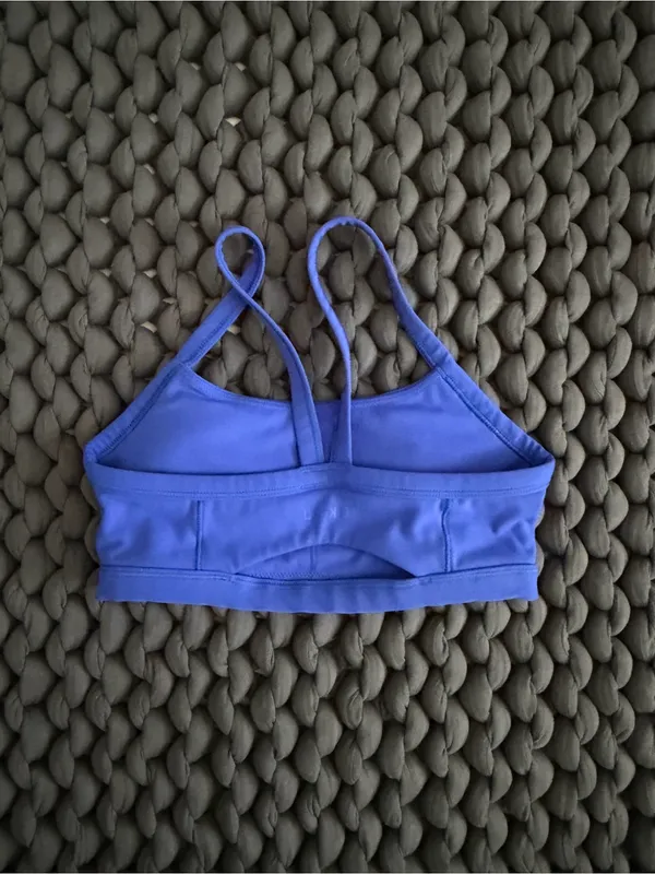 LSKD Abs Ignite Sports Bra Blue Size XS - Image 7