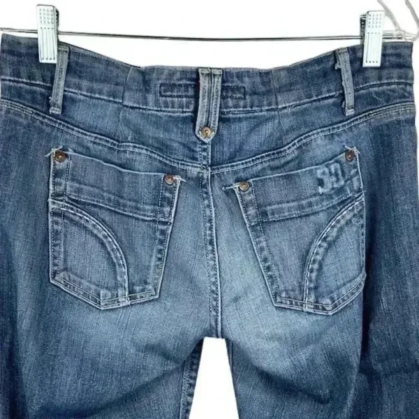 Joe's Jeans Women's Bootcut Dark Wash Low Rise Denim Size‎ 31 Blue - Image 7