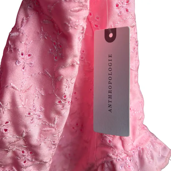 Frankie's Lucia Eyelet NWT Size Medium Pink Swim Swimwear - Image 11
