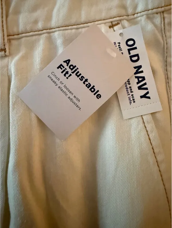 Old Navy Women's Casual Pants Size 14 Tall Super Wide-Leg High Rise Streetwear - Image 7