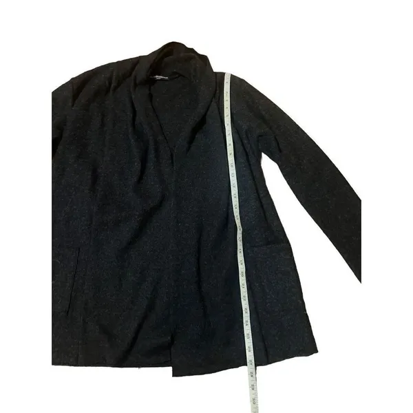 Brandy Melville charcoal gray wool blend open cardigan one size‎ - Image 7