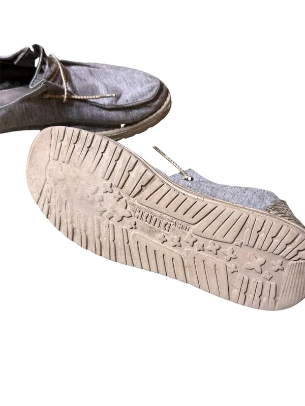 Hey Dude Wendy Chambray Woven Forest River Women's Size 10 Casual Slip On - Image 6