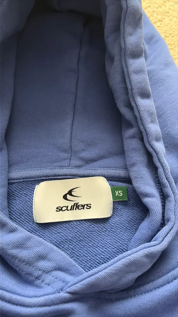 scuffles hoodie Blue Size XS - Image 2