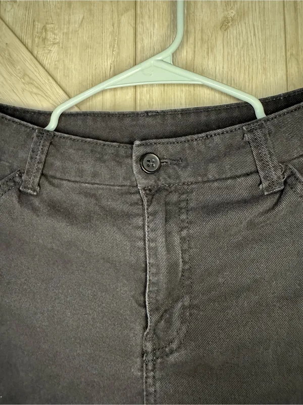 H&M Black Denim Cargo Pants 🖤 - Size 2 - Image 3