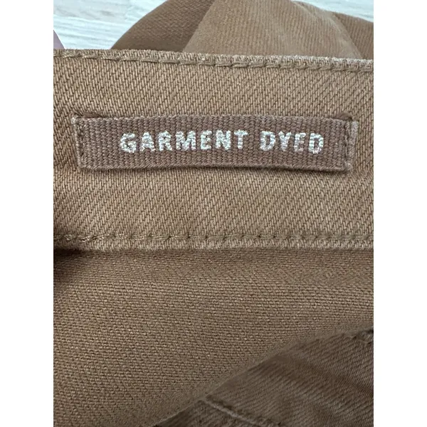 Judy Blue Jeans Womens‎ 13/31 Brown Garment Dyed Wide Leg Crop High Waist #J13-7 - Image 7