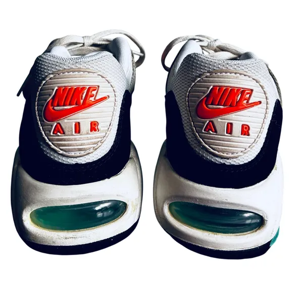 Nike Air Max Wright Women’s 7.5 White Black Orange Teal Retro Sneakers - Image 2