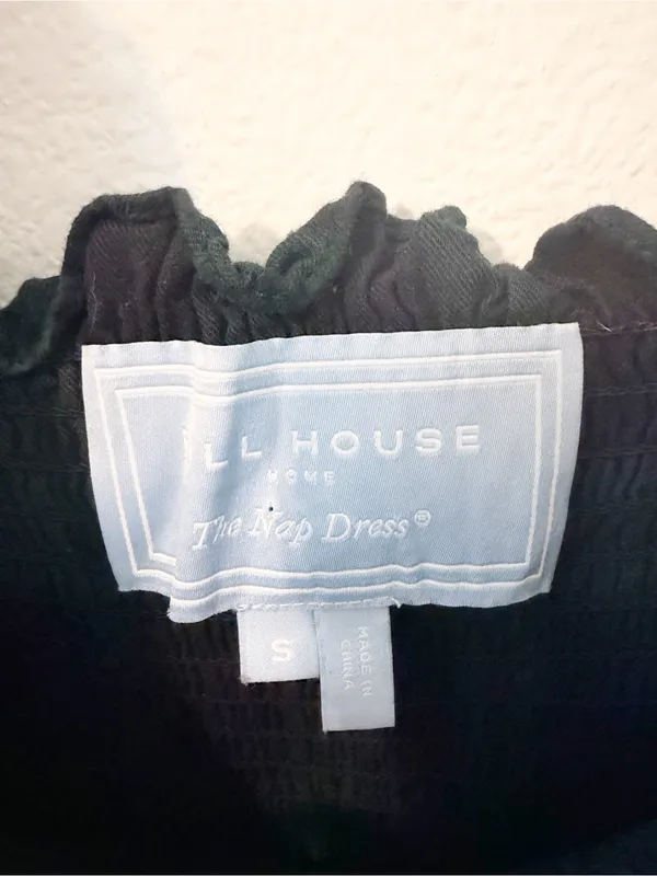 HILL HOUSE HOME THE ELLIE NAP DRESS IN BLACKWATCH TARTAN Small S * - Image 4