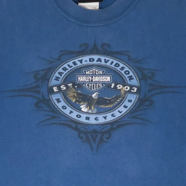 Vintage Y2K 2004 Harley Davidson Route 66 Shirt - Image 5